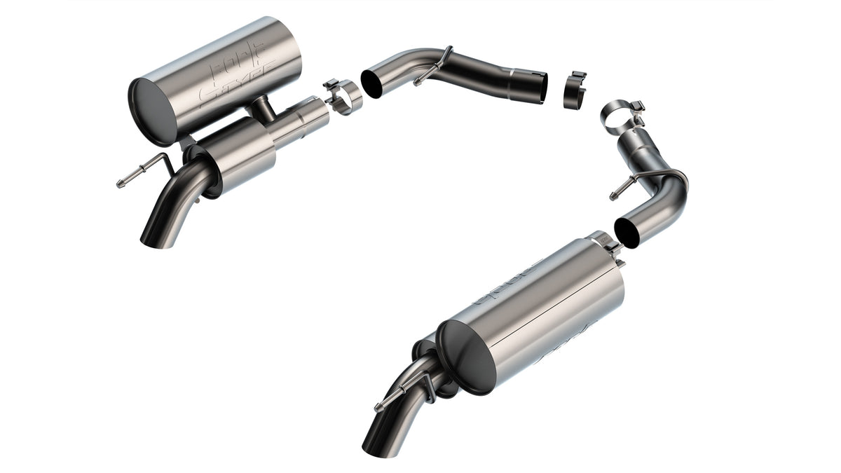 Borla Axle-Back Exhaust, Single Split Rear Exit – 2022-2023 Jeep Grand Wagoneer 6.4L