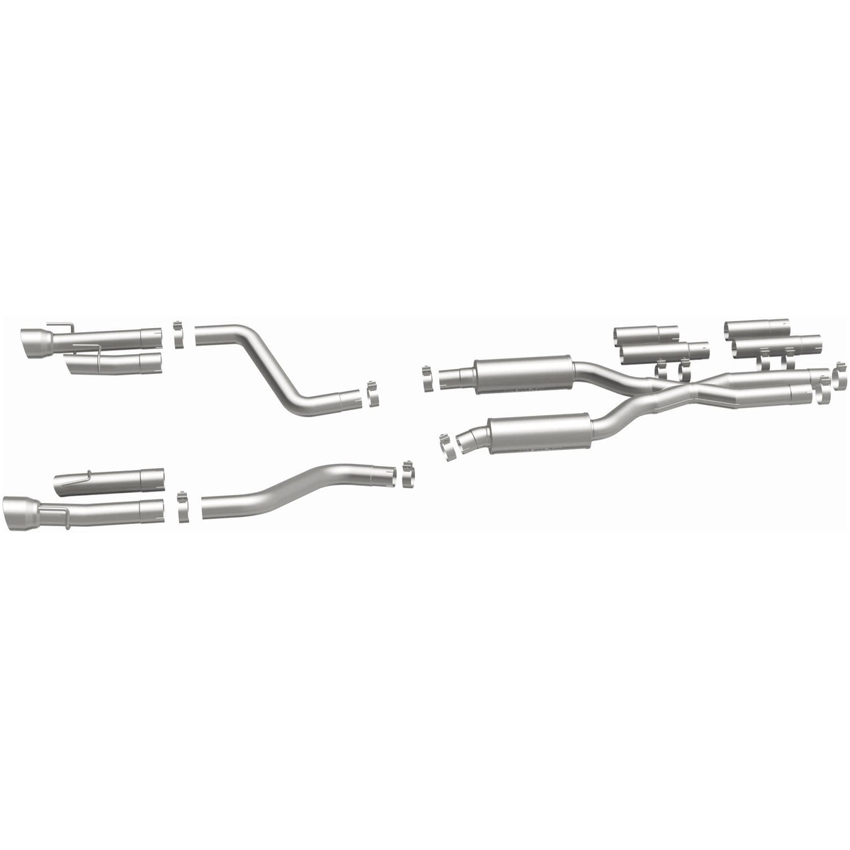 MagnaFlow Competition Series Cat-Back Exhaust – 2015-2023 Dodge Charger 6.2L/6.4L, 2017-2023 5.7L