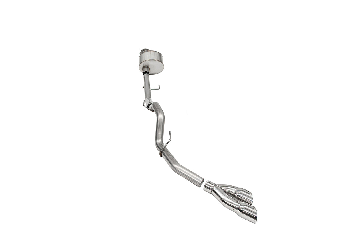 Corsa 3.0" Cat-Back Single Side Exit Exhaust – 2021-2024 F-150 5.0L (122.8" WB)