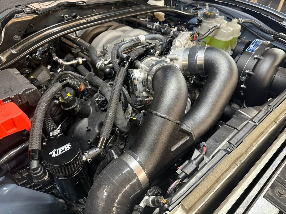 UPR Plug N Play™ Catch Can One Way Breather – 2024-2026 Mustang with Procharger, ESS S650