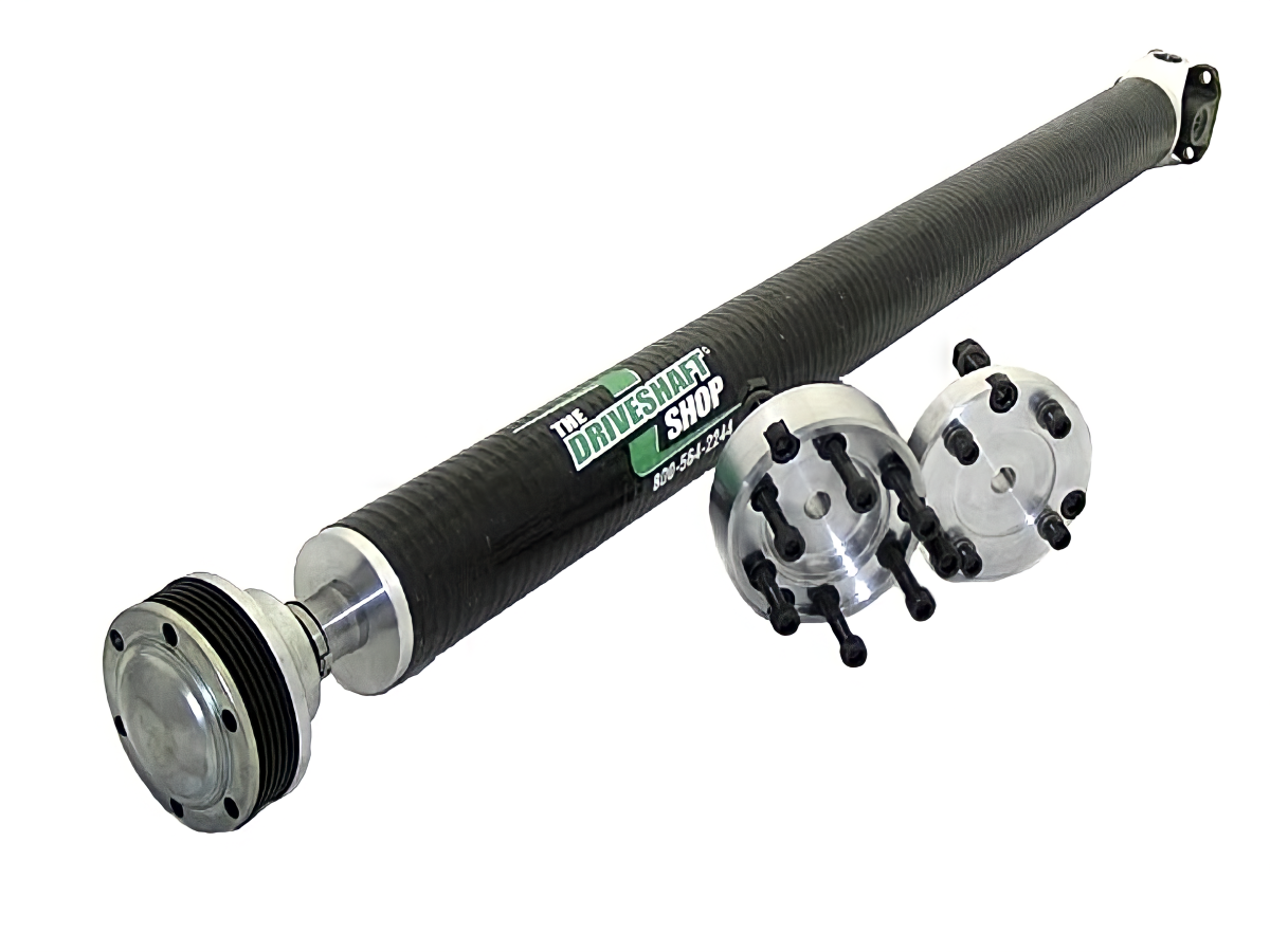 The Driveshaft Shop 2006-2008 Dodge LX Charger SRT-8/300C SRT-8/Magnum SRT-8 Automatic 1-Piece Carbon Fiber Driveshaft WITH 2009+ GETRAG DIFF SWAP – 6.1L HEMI