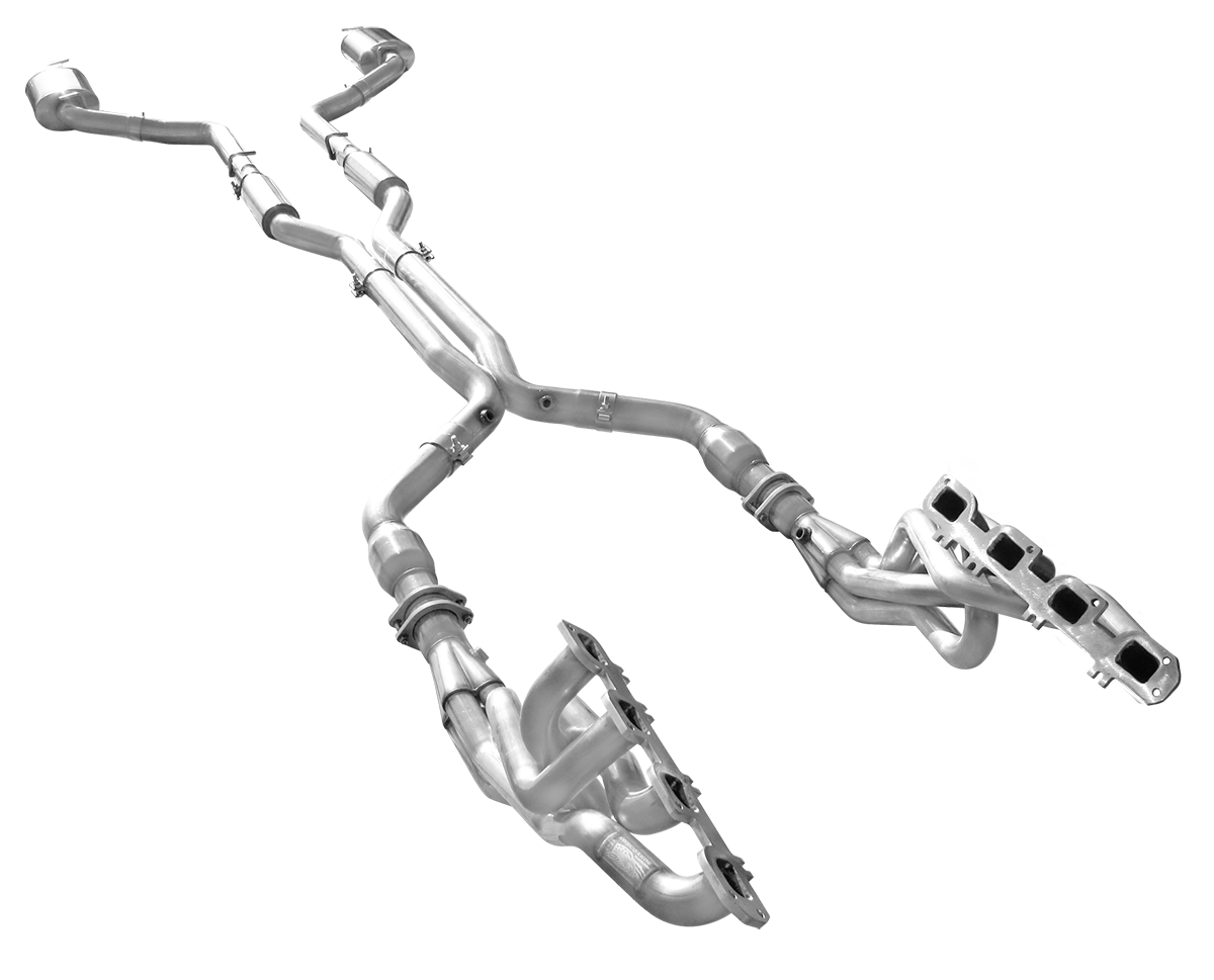 American Racing Headers Full System – 2005-2008 300, Charger & Magnum 5.7L (Square Port)