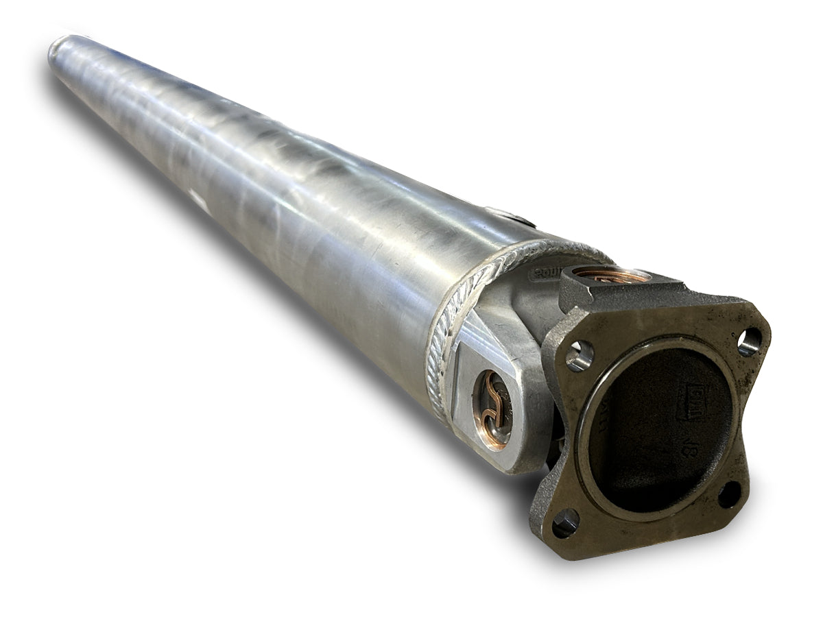 The Driveshaft Shop 2009-2014 Dodge LX Charger RT/SRT-8/300C SRT-8 Automatic (except Challenger) 1-Piece Aluminum 4" Driveshaft – 5.7L / 6.1L / 6.4L HEMI