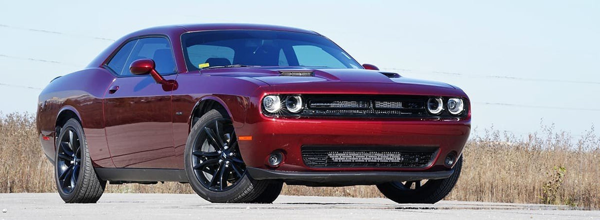 Alternate view of a ProCharger-equipped 2011-23 Dodge Challenger HEMI (5.7)