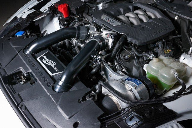 Alternate view of a ProCharger-equipped 2024-26 Mustang GT Performance Pack & Dark Horse (5.0 4V)
