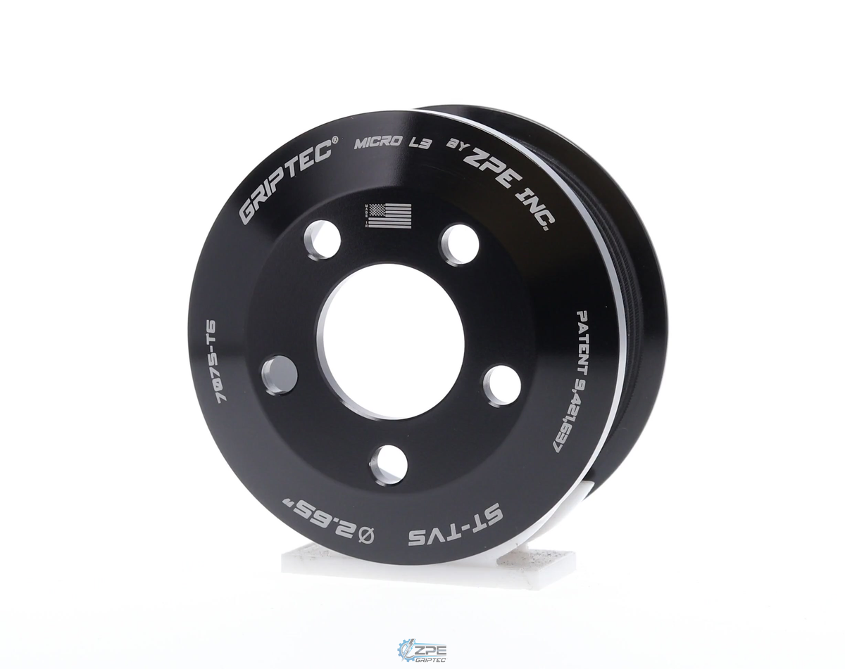 ZPE GripTec Supercharger Pulley – 2018-2020 Mustang GT 5.0L with Roush / Ford Performance TVS R2650