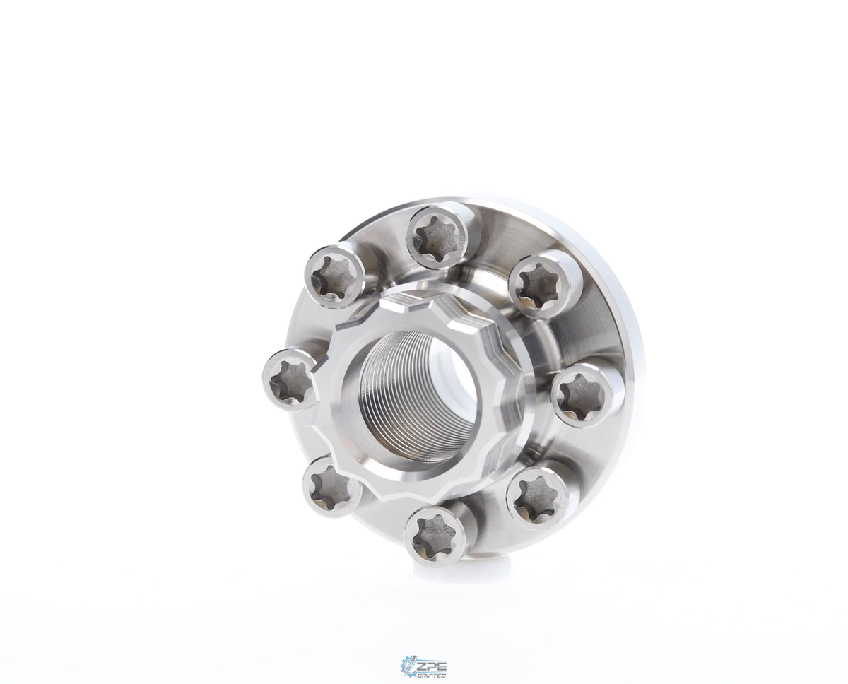 ZPE GripTec Supercharger Hub with Titanium Screws – 2020+ Shelby GT500 & 2023+ F-150 Raptor R