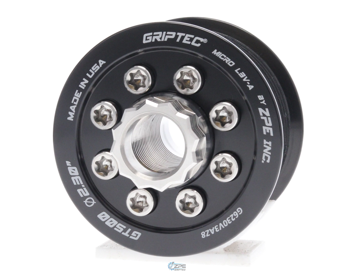 ZPE GripTec 8-Rib Supercharger Pulley & Hub Kit – 2020+ Shelby GT500 5.2L