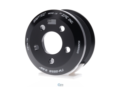 ZPE GripTec Supercharger Pulley – 2018-2020 Mustang GT 5.0L with Roush / Ford Performance TVS R2650 - image 1