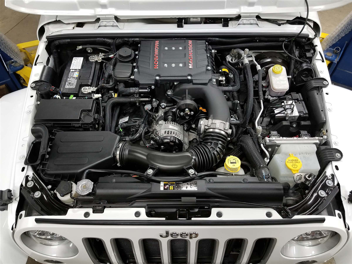 Magnuson supercharger kit for Jeep Wrangler JK 3.6L