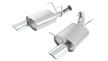 Borla Axle-Back Exhaust, Single Split Rear Exit, 4.5" Tips – 2011-2012 Shelby GT500 5.4L Supercharged - image 2