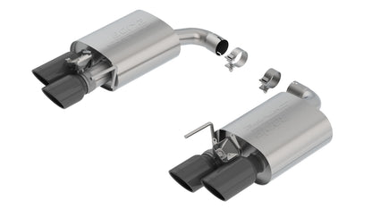 Borla Axle-Back Exhaust, Dual Split Rear Exit, 4" Tips – 2018-2023 Mustang GT (Incl. Bullitt Models) 5.0L - image 2
