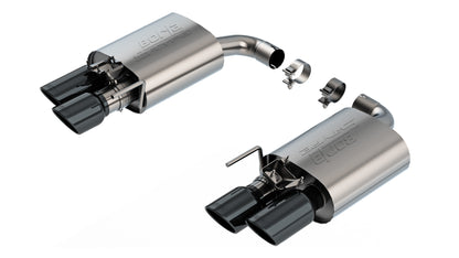 Borla Axle-Back Exhaust, Dual Split Rear Exit, 4" Tips – 2024-2026 Mustang GT 5.0L - image 2