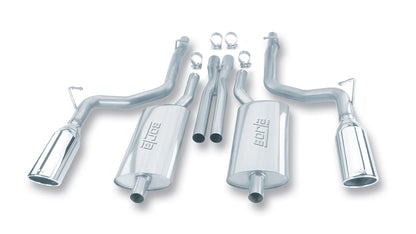 Borla Cat-Back Exhaust, Single Split Rear Exit, 5" Tips – 2005-2010 Chrysler 300C, 2005-2008 Dodge Magnum RT, 2006-2010 Dodge Charger RT 5.7L - image 1
