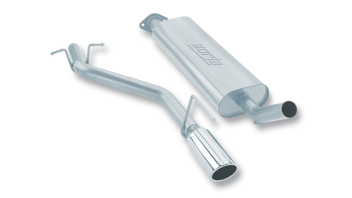 Borla Cat-Back Exhaust, Single Right Rear Exit, 4" Tips – 2005-2010 Jeep Grand Cherokee 5.7L