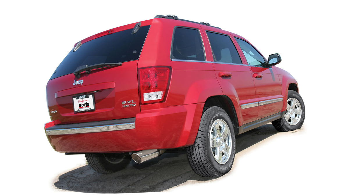 Borla Cat-Back Exhaust, Single Right Rear Exit, 4" Tips – 2005-2010 Jeep Grand Cherokee 5.7L - image 2