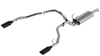 Borla Cat-Back Exhaust, Single Split Rear Exit, 5" Tips – 2009 Dodge Ram 1500, 2010-2018 Ram 1500, 2019-2024 Ram Classic 1500 5.7L - image 3