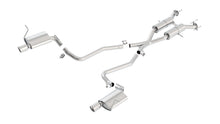 Borla Cat-Back Exhaust, Single Split Rear Exit, 4" Tips – 2011-2021 Jeep Grand Cherokee Limited, Overland, Trailhawk 5.7L