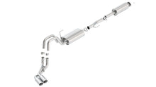 Borla Cat-Back Exhaust, Truck Side Exit, 4" Tips – 2011-2014 F-150 5.0L