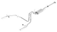 Borla Cat-Back Exhaust, Truck Single Split Rear Exit, 4" Tips – 2011-2014 F-150 5.0L