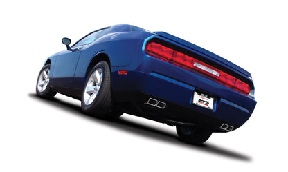 Borla Cat-Back Exhaust, Dual Split Rear Exit, 4" x 2.5" Tips – 2011-2014 Dodge Challenger "392" SRT-8 6.4L - image 4