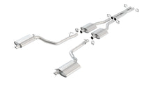 Borla Cat-Back Exhaust, Single Split Rear Exit – 2011-2014 Chrysler 300, Dodge Charger R/T 5.7L