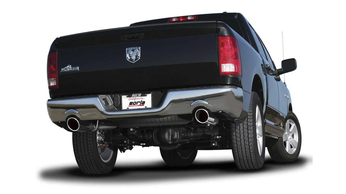 Borla Cat-Back Exhaust, Single Split Rear Exit, 5" Tips – 2009 Dodge Ram 1500, 2010-2018 Ram 1500, 2019-2024 Ram Classic 1500 5.7L - image 5