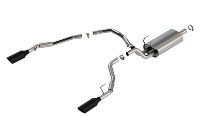 Borla Cat-Back Exhaust, Single Split Rear Exit, 5" Tips – 2009 Dodge Ram 1500, 2010-2018 Ram 1500, 2019-2024 Ram Classic 1500 5.7L - image 6