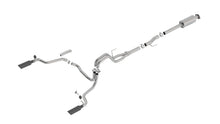 Borla Cat-Back Exhaust, Single Split Rear Exit, 4" Tips – 2015-2020 F-150 5.0L