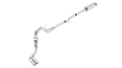 Borla Cat-Back Exhaust, Truck Side Exit, 4" Tips – 2015-2020 F-150 5.0L - image 1