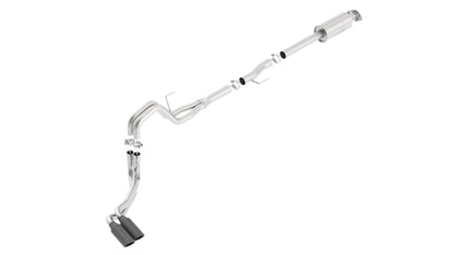 Borla Cat-Back Exhaust, Truck Side Exit, 4" Tips – 2015-2020 F-150 5.0L - image 2