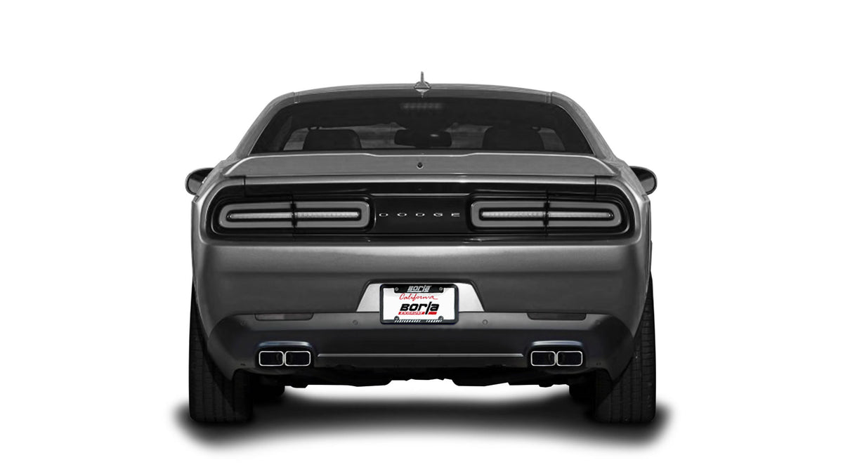 Borla Cat-Back Exhaust, 4" x 2.5" Tips – 2015-2023 Dodge Challenger R/T 5.7L - image 2