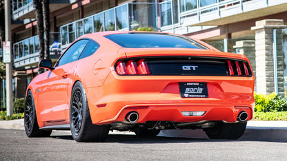 Borla Cat-Back Exhaust, Single Split Rear Exit, 4" Tips – 2015-2017 Mustang GT 5.0L - image 5