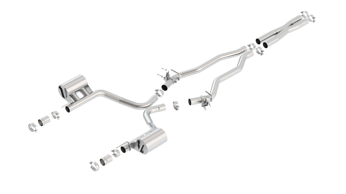 Borla Cat-Back Exhaust – 2015-2023 Dodge Challenger SRT 392, 392 Hemi, Scat Pack 6.4L