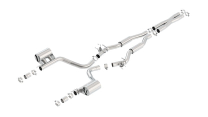 Borla Cat-Back Exhaust, Single Split Rear Exit – 2015-2023 Dodge Challenger SRT Hellcat 6.2L (140646) - image 3