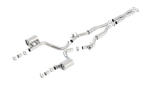 Borla Cat-Back Exhaust, Single Split Rear Exit – 2015-2023 Dodge Challenger SRT Hellcat 6.2L (140647)
