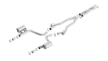 Borla Cat-Back Exhaust, Single Split Rear Exit – 2015-2023 Dodge Challenger SRT Hellcat 6.2L (140648)