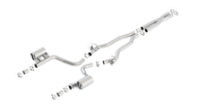 Borla Cat-Back Exhaust, Single Split Rear Exit – 2015-2023 Dodge Charger SRT Hellcat 6.2L (140667)