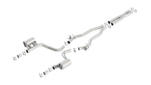 Borla Cat-Back Exhaust, Single Split Rear Exit – 2015-2023 Dodge Charger SRT Hellcat 6.2L (140669)