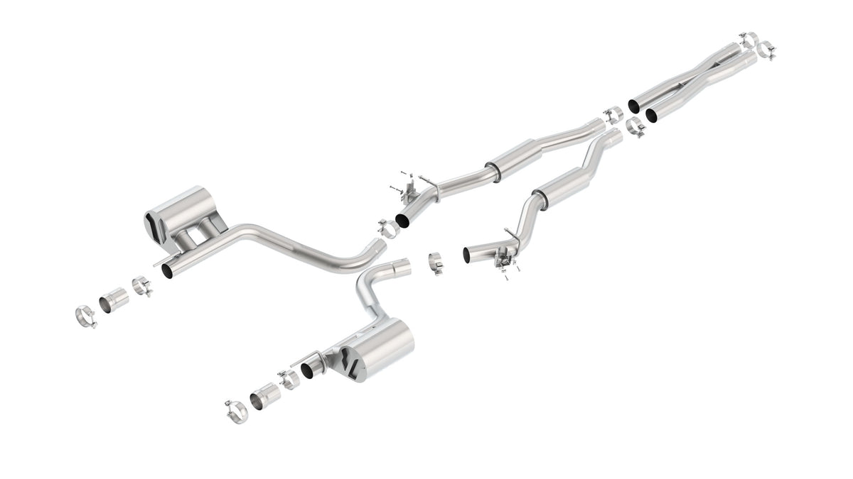 Borla Cat-Back Exhaust – 2015-2023 Dodge Challenger SRT, 392 Hemi, Scat Pack 392 6.4L