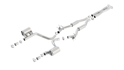 Borla Cat-Back Exhaust – 2015-2023 Dodge Challenger SRT, 392 Hemi, Scat Pack 392 6.4L - image 3