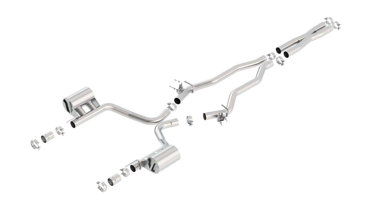 Borla Cat-Back Exhaust – 2015-2023 Dodge Challenger SRT, 392 Hemi, Scat Pack 392 6.4L