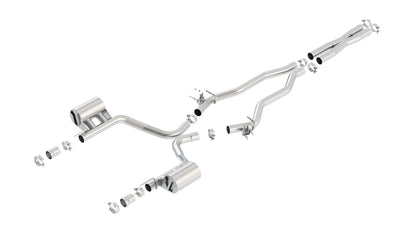 Borla Cat-Back Exhaust – 2015-2023 Dodge Challenger SRT, 392 Hemi, Scat Pack 392 6.4L - image 1