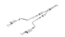 Borla Cat-Back Exhaust, Dual Split Rear Exit, 4" X 2.5" Tips – 2009-2014 Dodge Challenger R/T 5.7L