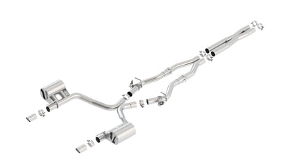 Borla Cat-Back Exhaust – 2017-2023 Chrysler 300, Dodge Charger R/T 5.7L - image 1