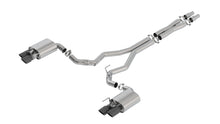 Borla Cat-Back Exhaust, Dual Split Rear Exit, 4" Tips – 2018-2023 Mustang GT (Incl. Bullitt Models) 5.0L - image 2