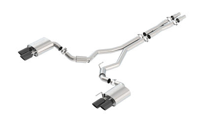 Borla Cat-Back Exhaust, Dual Split Rear Exit, 4" Tips – 2018-2023 Mustang GT 5.0L (140746) - image 5