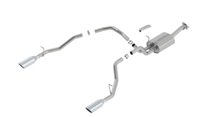 Borla Cat-Back Exhaust, Single Split Rear Exit, 5" Tips – 2019-2026 Ram 1500 5.7L (140753) - image 3