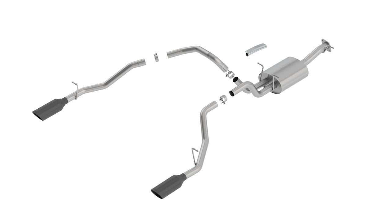 Borla Cat-Back Exhaust, Single Split Rear Exit, 5" Tips – 2019-2026 Ram 1500 5.7L (140753) - image 5