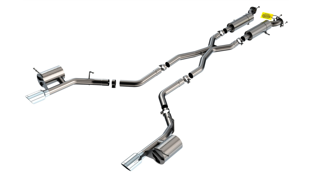 Borla Cat-Back Exhaust, Single Split Rear Exit, 4.5" Tips – 2018-2024 Dodge Durango SRT, 2026 R/T 6.4L - image 4